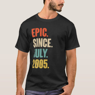 Camiseta Epic Desde Julio De 2005 - 16 De Julio Regalo De C