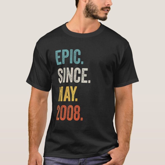 Camiseta Epic Desde Mayo 2008 14º cumpleaños (Anverso)