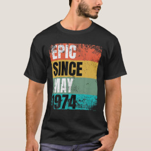 Camiseta EPIC DESDE mayo de 1974 47.º Fenómeno De Gif