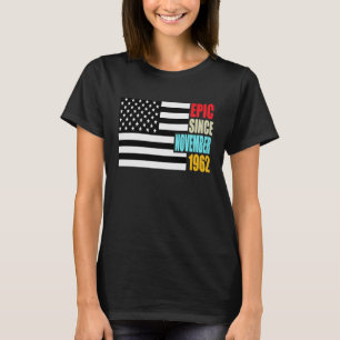 Camiseta Epic Desde Noviembre De 1961 Regalo De Cumpleaños