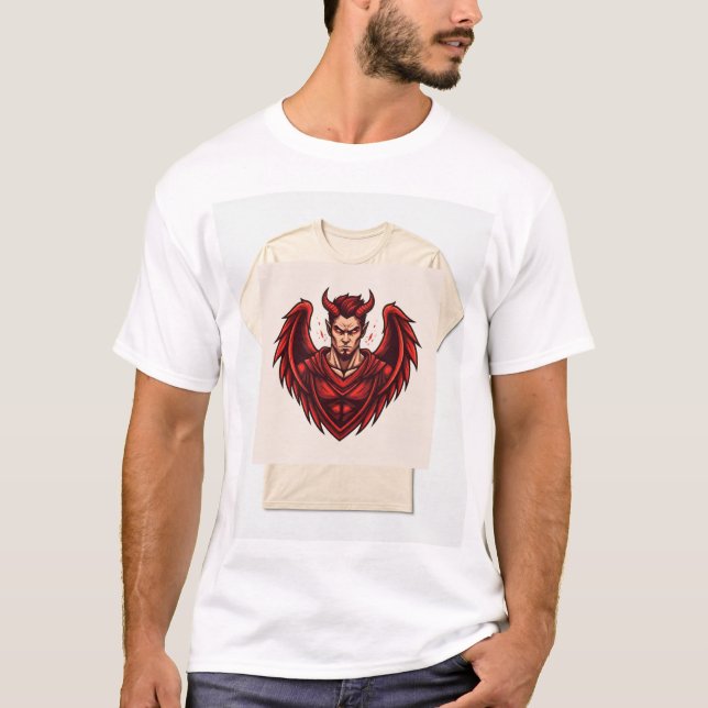 Camiseta "Epic Esports Emblem T-Shirt - Devil Angel en Acti (Anverso)