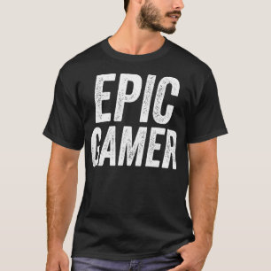 Camiseta Epic Gamer Online Pro Streamer Gracioso Meme Regal