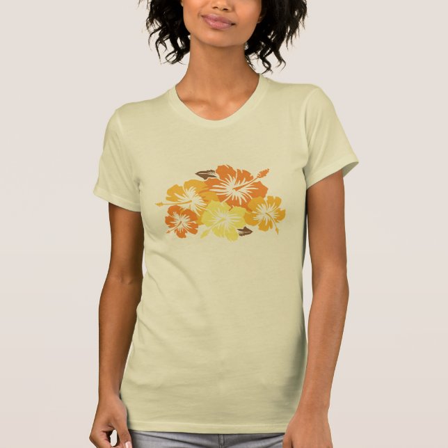 Camiseta Epic Hibiscus Ladies Tee (Anverso)