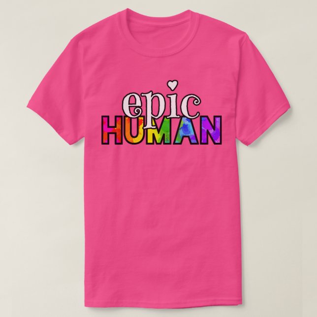 Camiseta Epic Humano (Diseño del anverso)