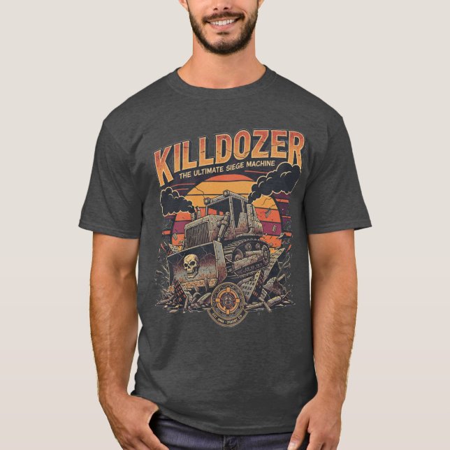 Camiseta Epic Mega Killdozer Tank  (Anverso)