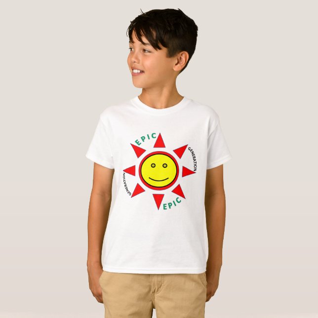 Camiseta EPIC para niños (Anverso completo)