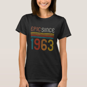 Camiseta Epic Retro 59º Cumpleaños Desde 1963
