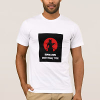 Epic Samurai Warrior Tee | Standing With Sword