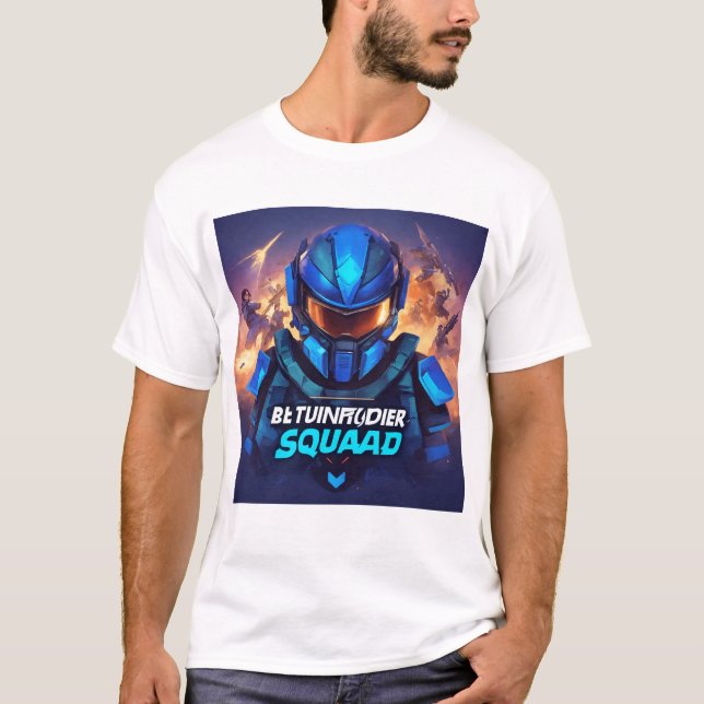 Camiseta "Epic Showdown: Héroes vs. Fuerzas Corporativas" (Anverso)