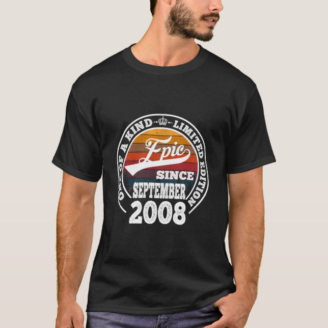 Camiseta Epic Since September 2008 15Th 15 (Anverso)