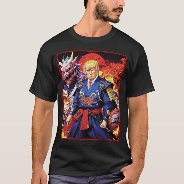 Camiseta Epic Trump Samurai Anime (Anverso)