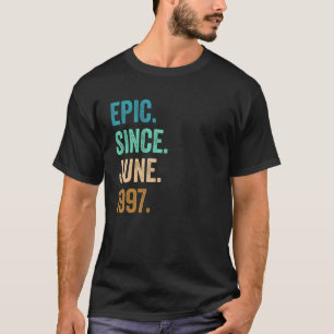 Camiseta Épica de 25 años desde junio de 1997 25º cumpleaño