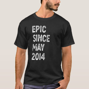 Camiseta Épica de 8 años desde mayo de 2014 8º cumpleaños d