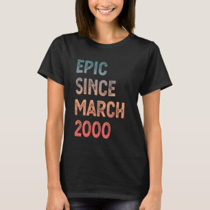 Camiseta Épica de los 25 años de las mujeres desde marzo de