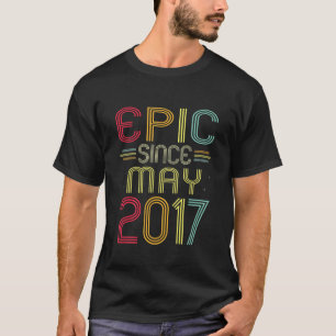 Camiseta Épica Graciosa Para Niños Desde Mayo De 2017 Qui