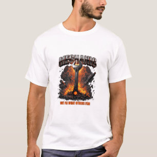 Camiseta Épica Mecánico Reparamos Lo Que Otros Tem
