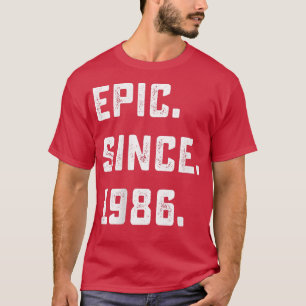 Camiseta Épica vintage de regalo de cumpleaños 36 años desd