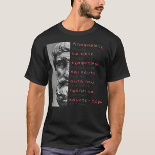 Camiseta Epictetus Cita clásica TShirt