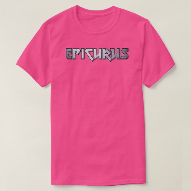 Camiseta Epicurus (Diseño del anverso)