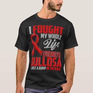 Camiseta Epidermolysis Bullosa Awareness EB Red Rib