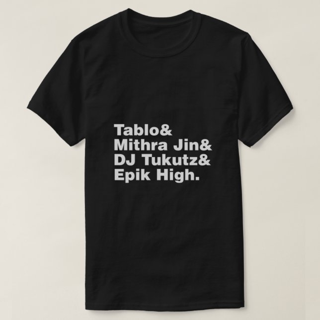 Camiseta Epik High Essential (Diseño del anverso)