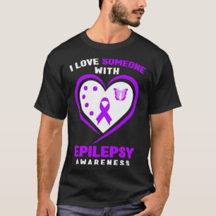 Camiseta Epilepsia - Amo A Alguien Con Epilepsia