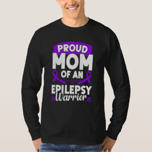 Camiseta Epilepsia Apoyo a Guerrero Epilepsia Mes de Concie