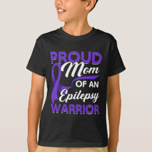 Camiseta Epilepsia Apoyo a Guerrero Epilepsia Mes de Concie