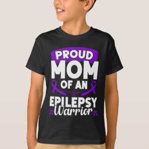 Camiseta Epilepsia Apoyo a Guerrero Epilepsia Mes de Concie