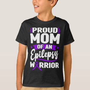 Camiseta Epilepsia Apoyo a Guerrero Epilepsia Mes de Concie