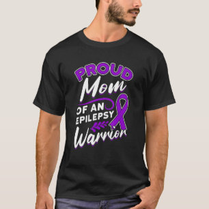 Camiseta Epilepsia Apoyo a Guerrero Epilepsia Mes de Concie