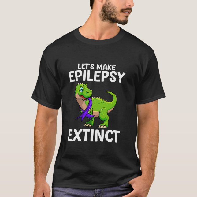 Camiseta Epilepsia Arte Para Hombres Mujeres Niños Apoyo Ep (Anverso)