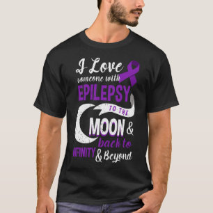 Camiseta Epilepsia Awareness - Amo Hijo Mamá Papá Hija Te