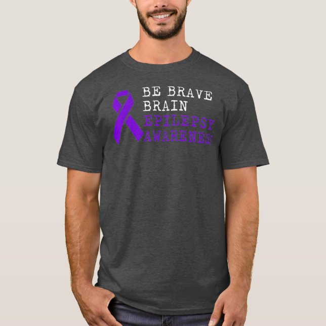 Camiseta Epilepsia Awareness Choice Fun Epileptic Warrier (Anverso)