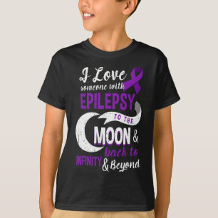 Camiseta Epilepsia Awareness - Love Son Mom Dad Daughter Te