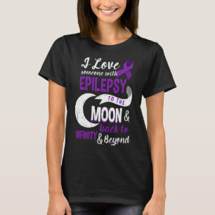 Camiseta Epilepsia Awareness - Love Son Mom Dad Daughter Te