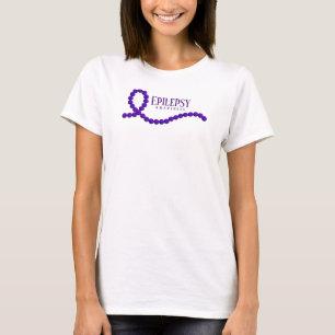 Camiseta Epilepsia Awareness Purple Ribbon