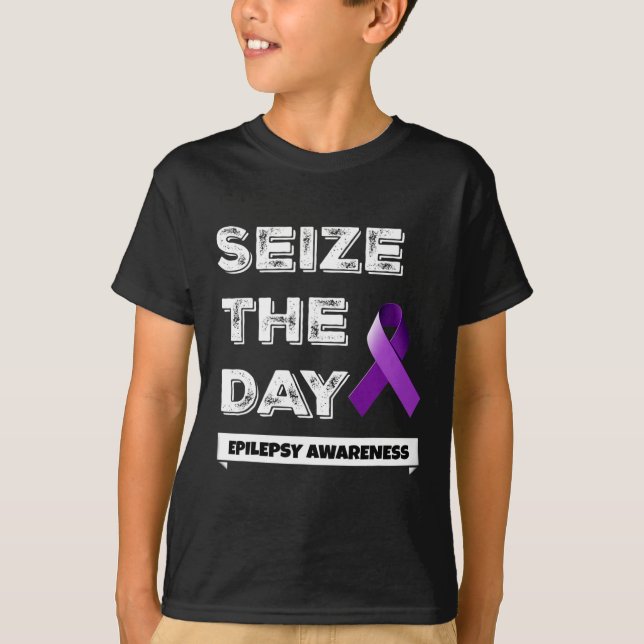 Camiseta Epilepsia Awareness Technical Epileptic Warrier (Anverso)