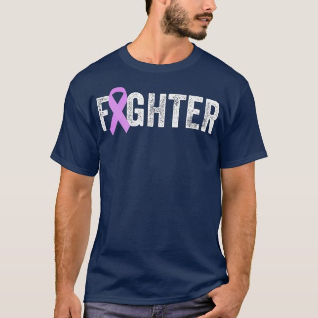 Camiseta Epilepsia Combatir Epilepsia Conciencia Púrpura (Anverso)