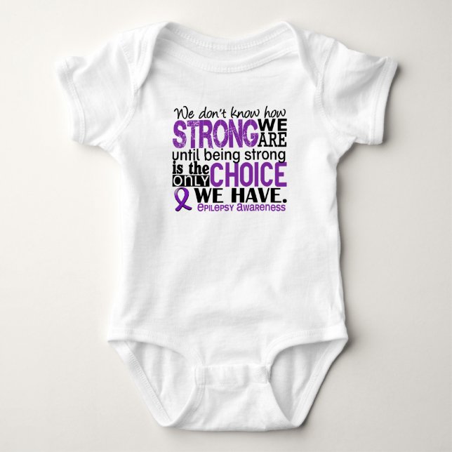 Camiseta Epilepsia cómo es fuerte somos (Anverso)
