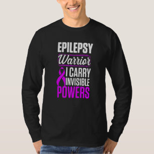 Camiseta Epilepsia Conciencia Carry Epileptic Warrier Survi