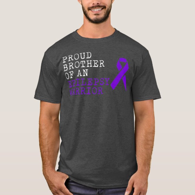 Camiseta Epilepsia Conciencia Consciente Guerrero Epiléptic (Anverso)