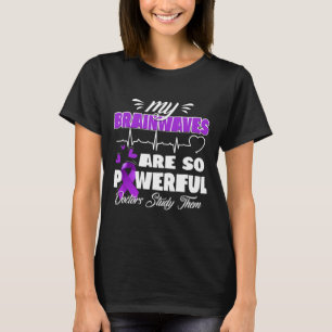 Camiseta Epilepsia Conciencia Ondas cerebrales Guerrero Epi