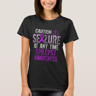 Camiseta Epilepsia Conciencia Sobreviviente de Guerrero Epi