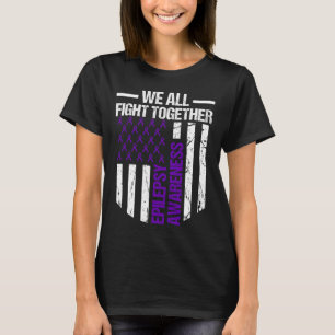Camiseta Epilepsia Conciencia Sobreviviente de Guerrero Epi