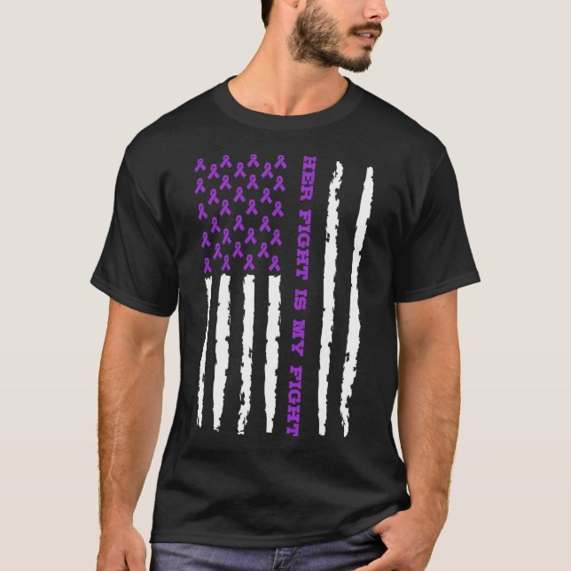 Camiseta Epilepsia Conciencia Su Lucha Es Mi Lucha (Anverso)
