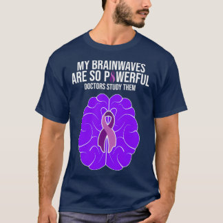 Camiseta Epilepsia Conciencia Vestimenta Mis Regalos Brainw