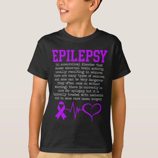 Camiseta Epilepsia de Lucha contra la Epilepsia Epiléptica  (Anverso)
