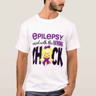 Camiseta Epilepsia ensuciada con el polluelo incorrecto