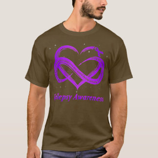 Camiseta Epilepsia Guerrero Morado Epilepsia Conciencia